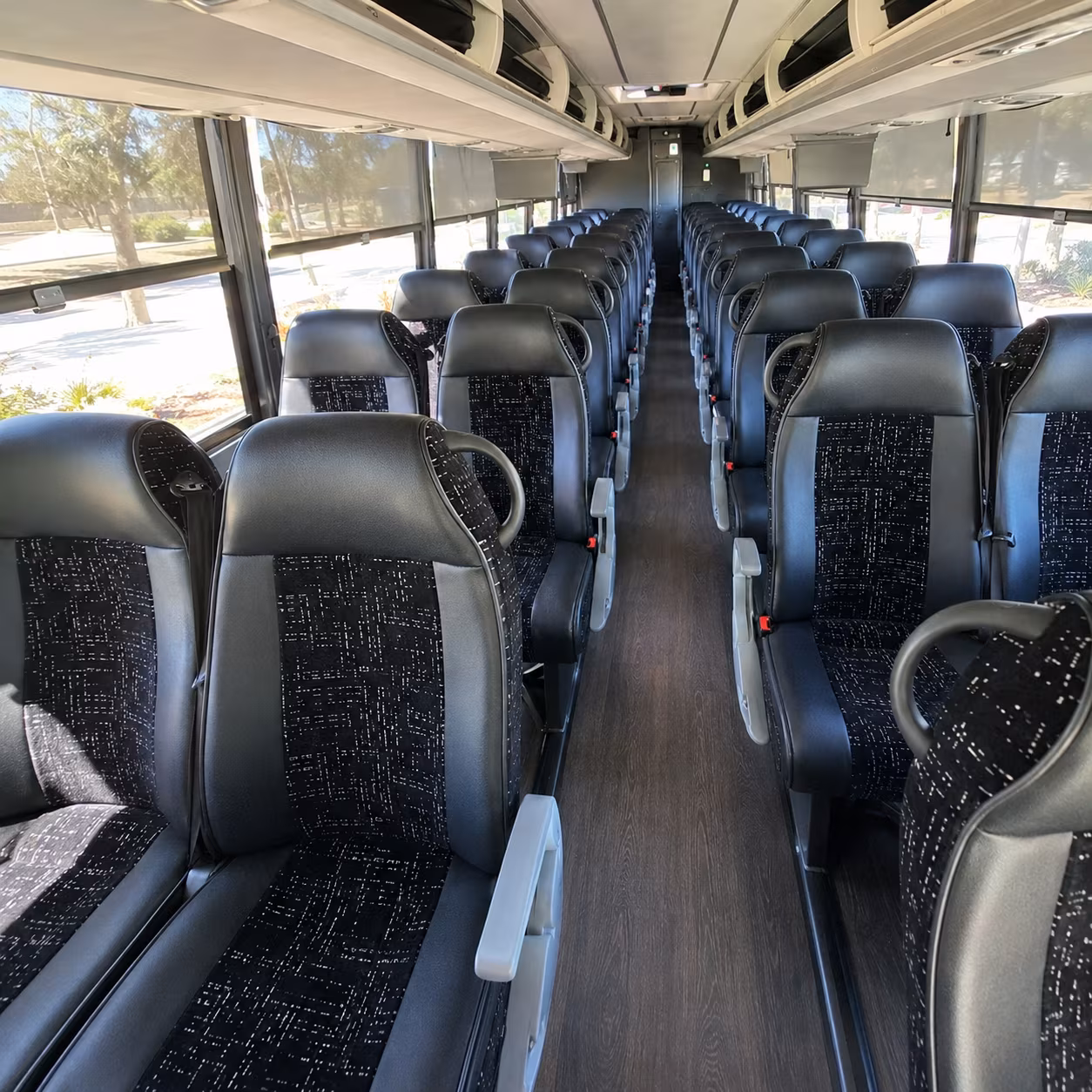 charter buses to sames auto arena shows and events