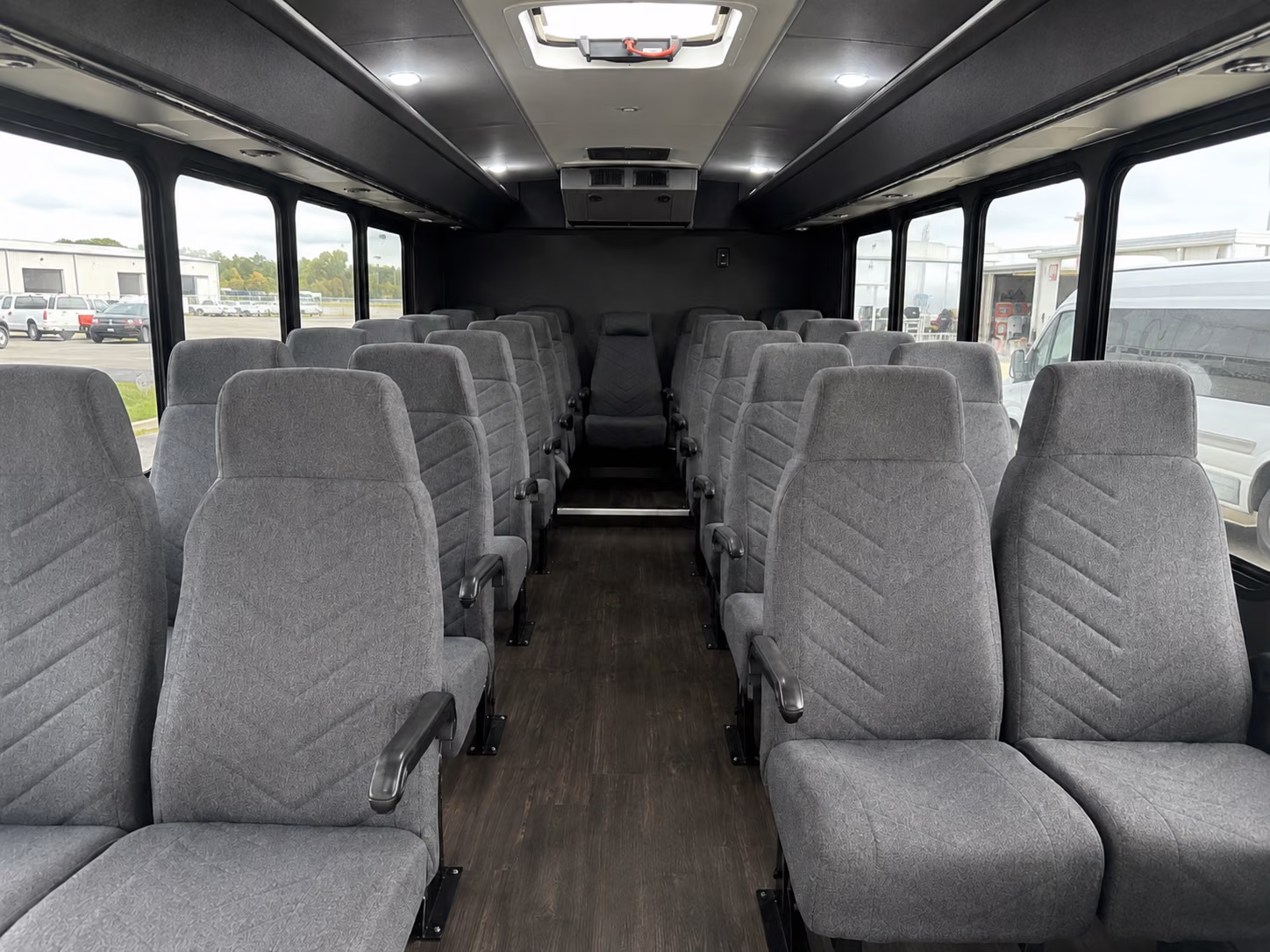 laredo 18 passenger minibus interior