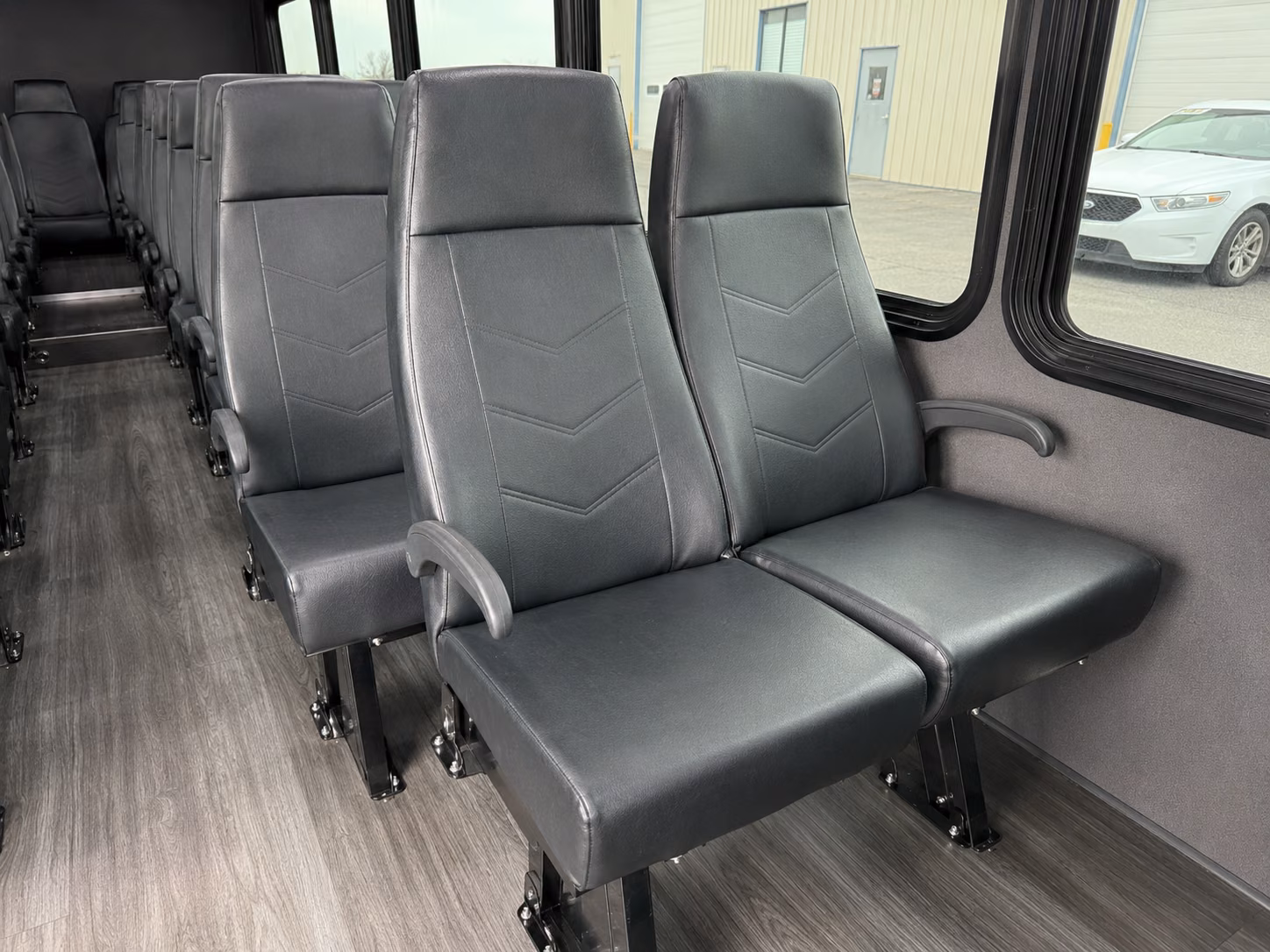 laredo 20 passenger minibus inside