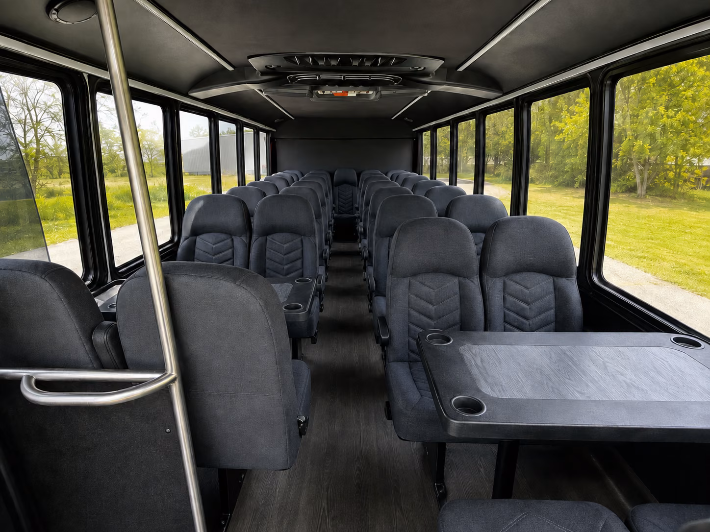 laredo 20 passenger minibus interior