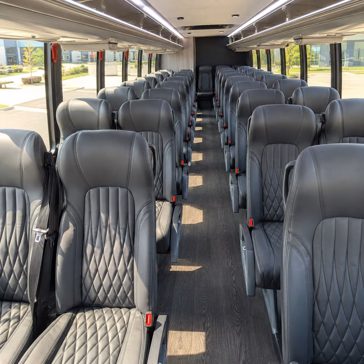 laredo 25 passenger minibus interior