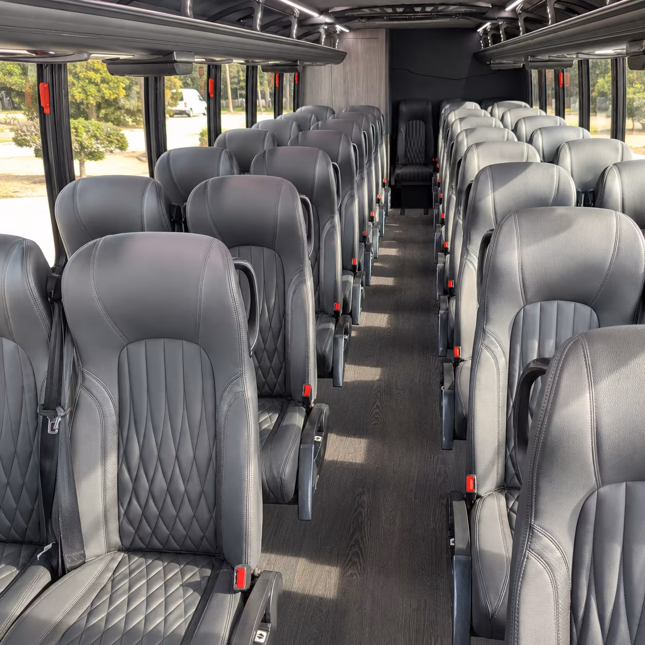 laredo 30 passenger minibus inside