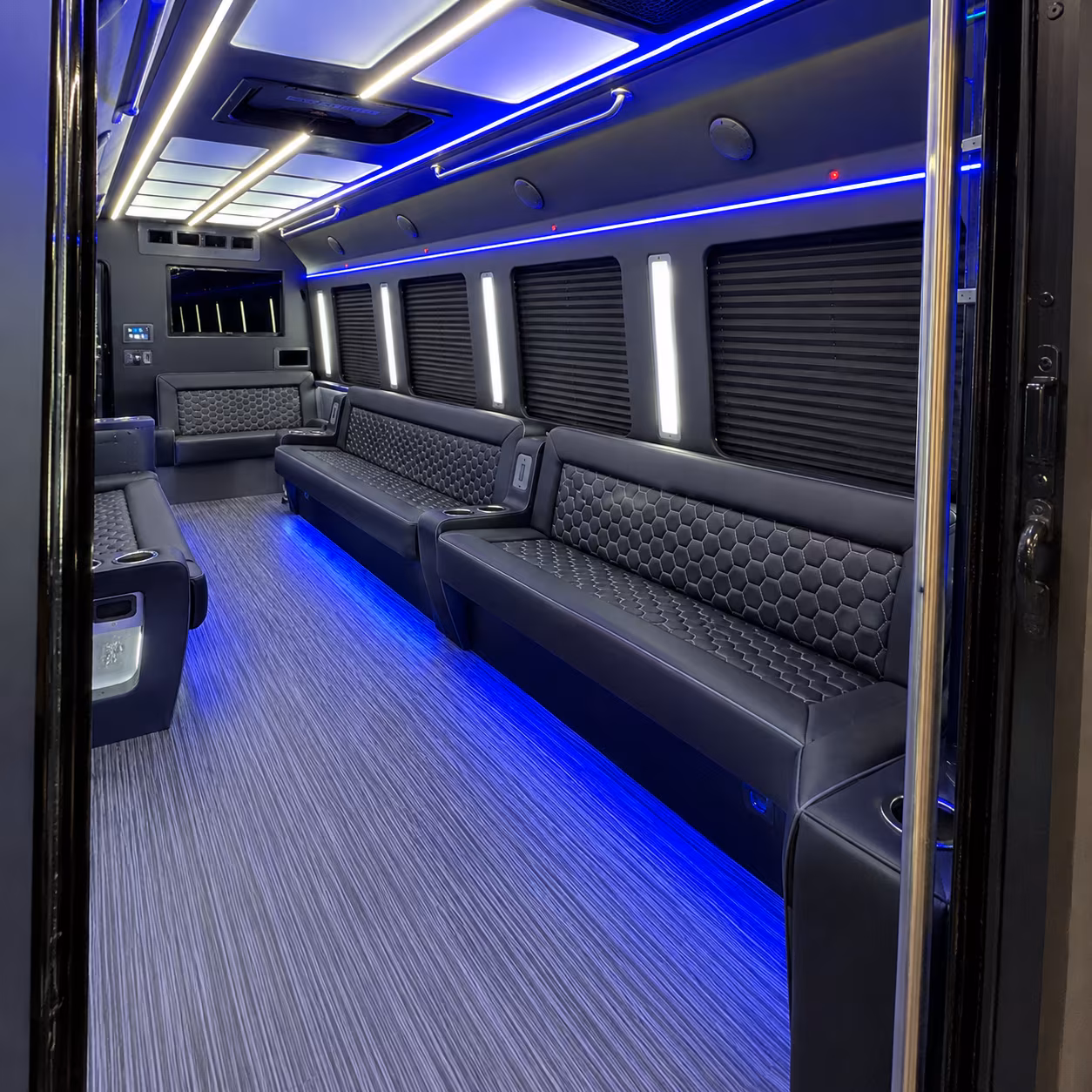laredo party bus inside