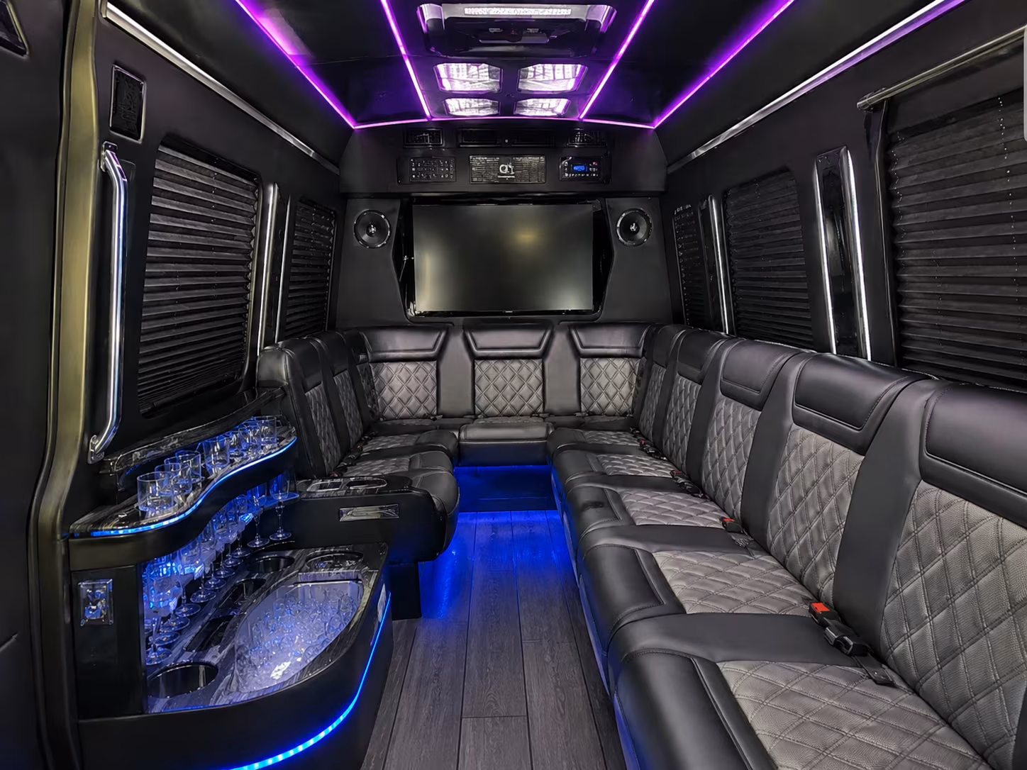 laredo sprinter limousine interior