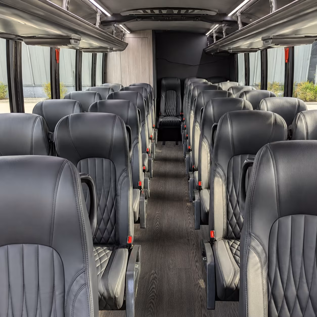 laredo wedding transportation onboard seating