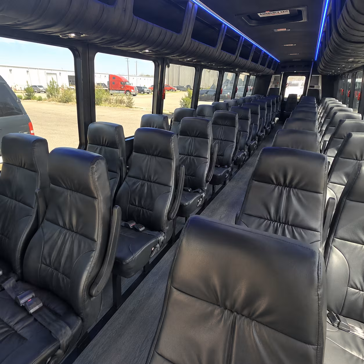 what kind of bus do i actually need and how does that change the price in laredo